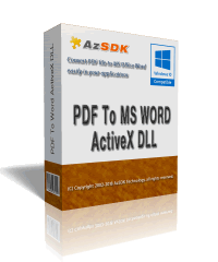 PDF To Word ActiveX DLL
